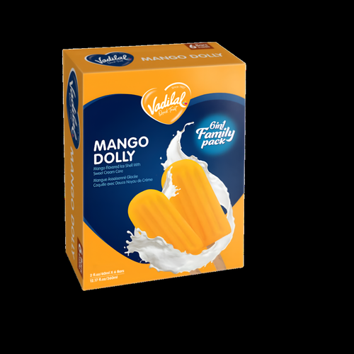 Vadilal Vadilal Mango Dolly Ice Cream Family Pack 6 Bar