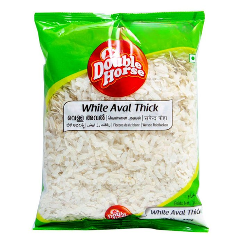 Double Horse White Aval