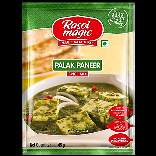 PALAK PANEER MIX NONG RASOI MAGIC