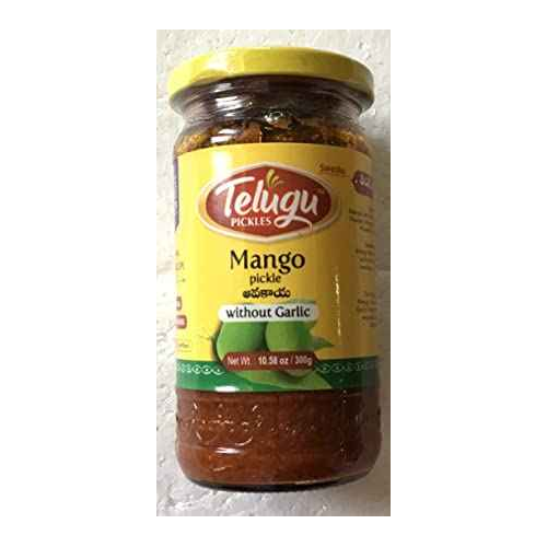 SWETHA TELUGU MANGO PICKLE TELEGU (WITHOUT GARLIC)