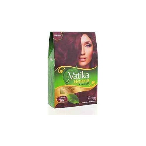 BURGUNDY HENNA HAIR COLOUR VATIKA