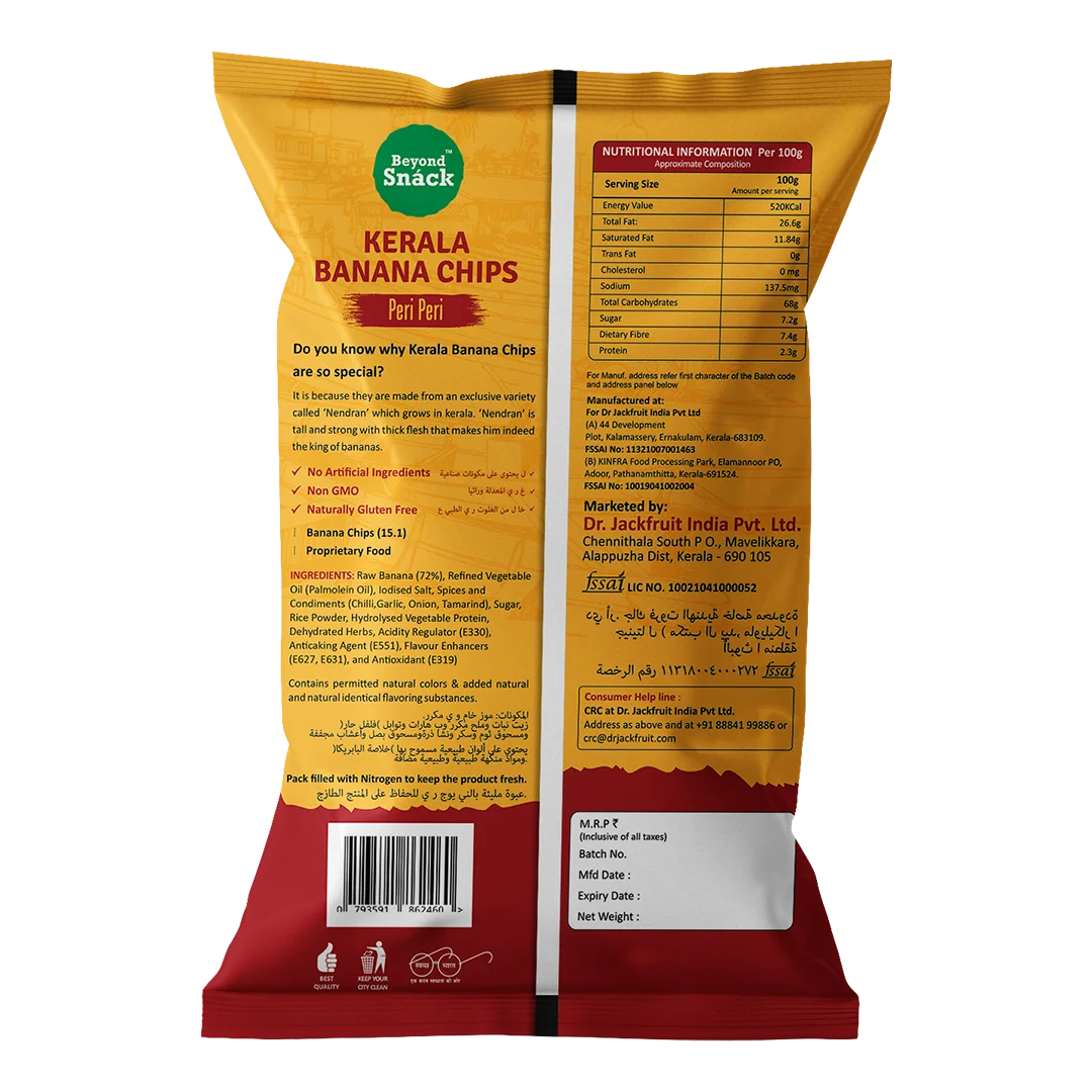 BEYOND BANANA CHIPS PERI PERI