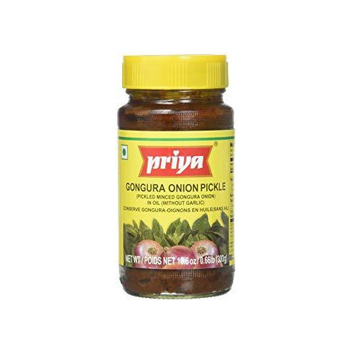 Priya Gongura Onion Pickle Without Garlic