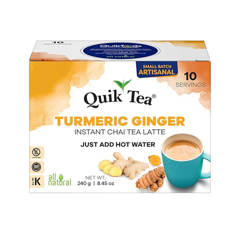 QUIK TEA Quick Turmeric Ginger Tea