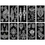 HENNA STENCIL FOR HAND / MEHENDI TATTOOS