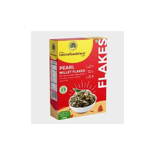 NATIVE FOODSTORE NF Pearl Millet Flakes