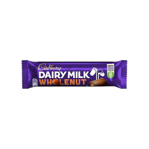 WHOLE NUT DAIRY MILK CADBURY