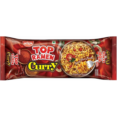 Top Ramen Top Ramen Flat Curry Noodles