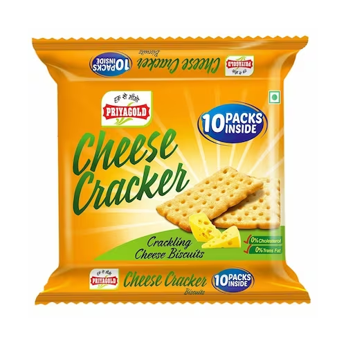 PRIYA GOLD CHEESE CRACKER BISCUITS