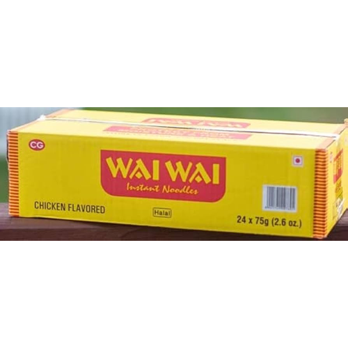 WAI WAI Chicken Flavored Instant Noodles