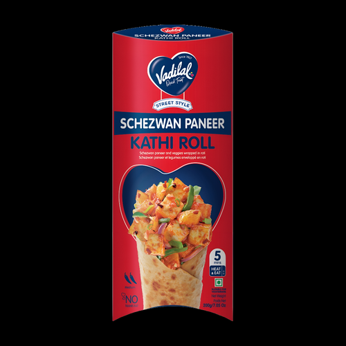 Vadilal Vadilal Schezwan Paneer Kathi Roll