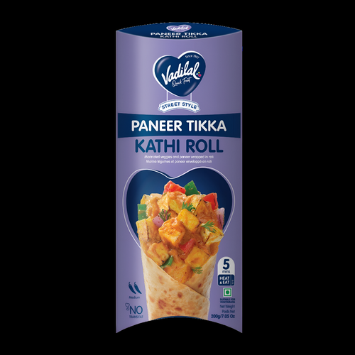 Vadilal Vadilal Paneer Tikka Kathi Roll