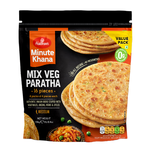 Haldiram Mix Veg Paratha