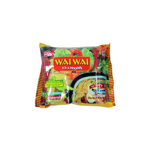 Wai Wai Instant Noodles Chicken Flavored