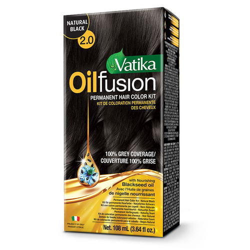 Vatika Oil Fusion Blackberry Oil 1.O Blue Black Noir