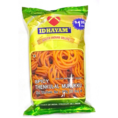 IDHAYAM Spicy Thenkulal Murukku
