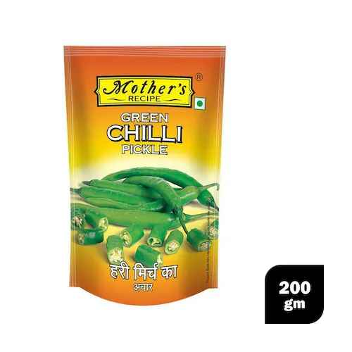 MOTHER'S RECIPE Green Chilly Pickle