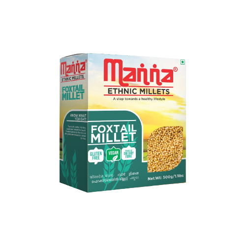 Manna Pearled Unpolished Ethnic Millets Foxtail Millet