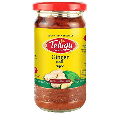 Telugu Lime Ginger Pickle