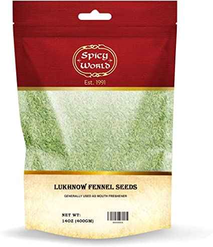 Spicy World Fennel Seeds Lucknowi 0.88 Lbs