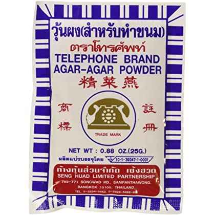 Telephone Brand Agar Agar Powder 25 GM