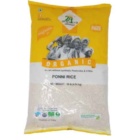 24 Mantra Ponni Rice 10 LBS