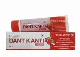Patanjali Dant Kanti Fresh Active Gel 80 GM