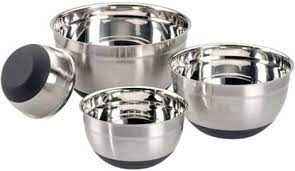 Stainless Steel Anti Skid Bowl 24cm 1 EACH
