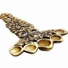 Brass Kapoor Arti No 5 1 EACH
