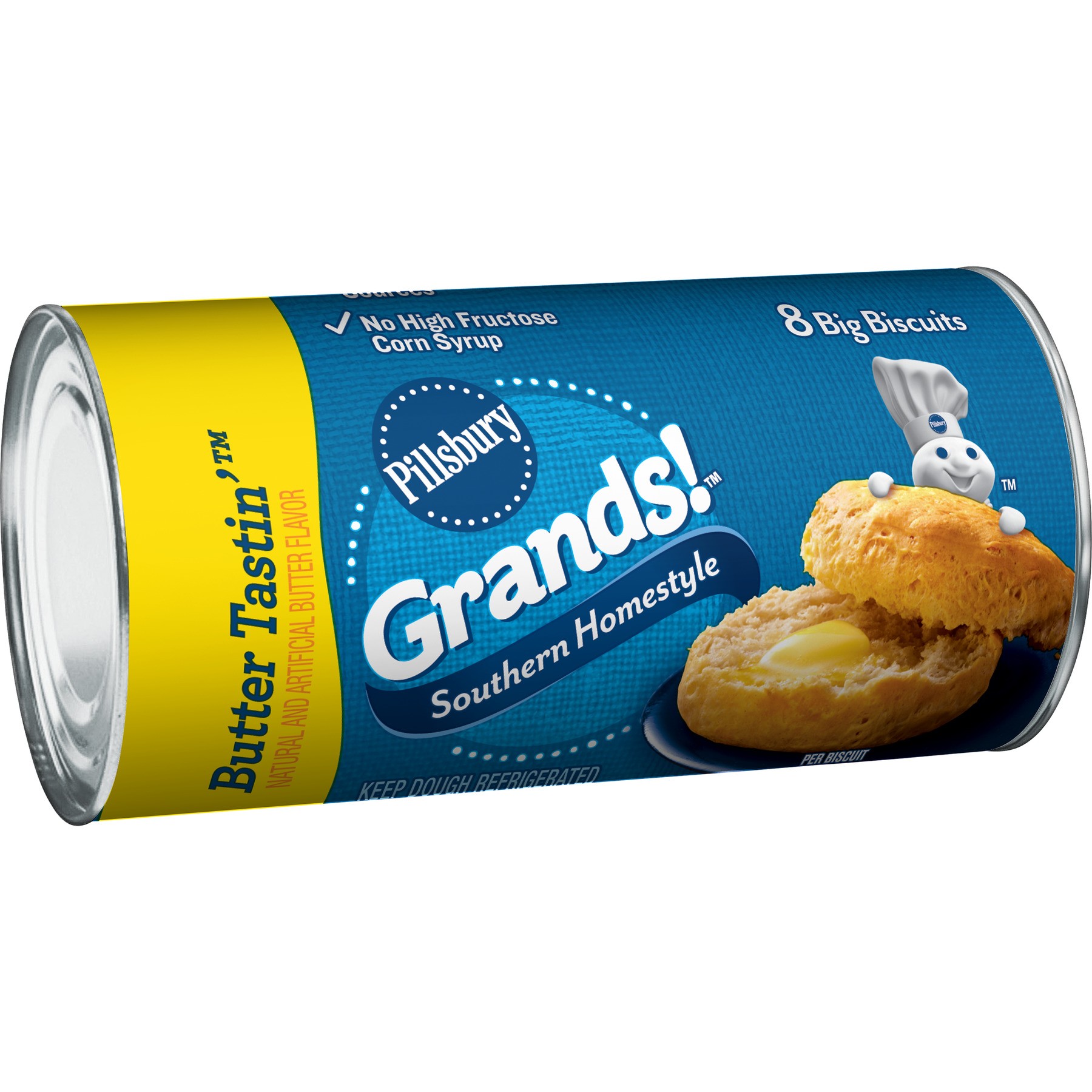 PILLSBURY GRAND BUTTER TASTE BISCUIT 16.3 OZ