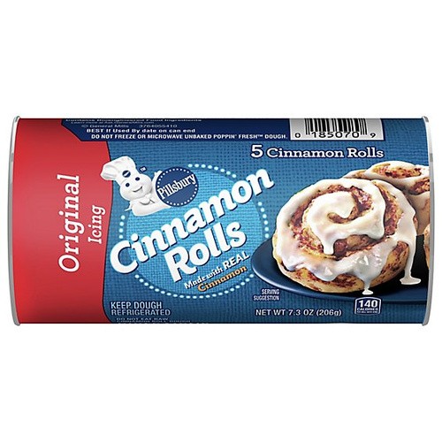 PILLSBURY ICED CINNAMON ROLL             7.3 OZ