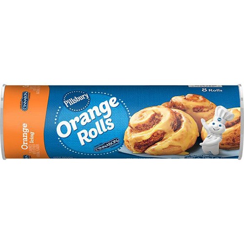 PILSBURY ORANGE DANISH SWEET ROLLS 13.9 OZ
