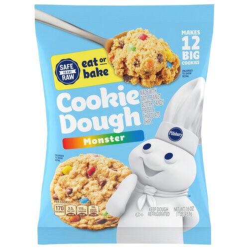 COOKIE DOUGH MONSTER 16 OZ