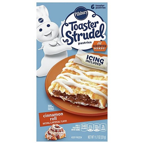 PILLSBURY CINNAMON ROLL STRUDEL 11.7 OZ