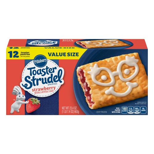 TOASTER STRUDEL STRWBRY 23.4 OZ