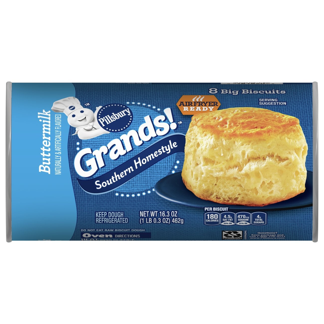 PILLSBURY GRAND BUTTERMLK BISC 12 COUNT