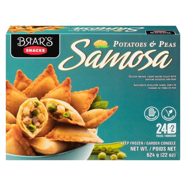 BRAR POTATO & PEAS SAMOSA 624 GM
