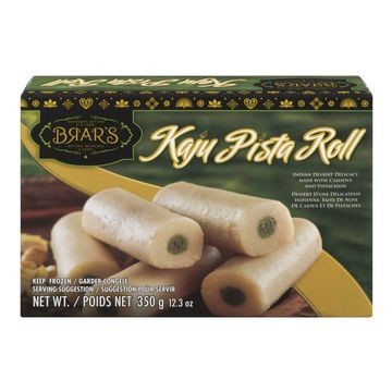 BRARS KAJU PISTA ROLL 350 GM