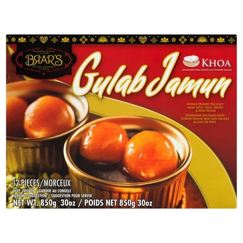 BRAR Khoya Gulab Jamun 850 GM