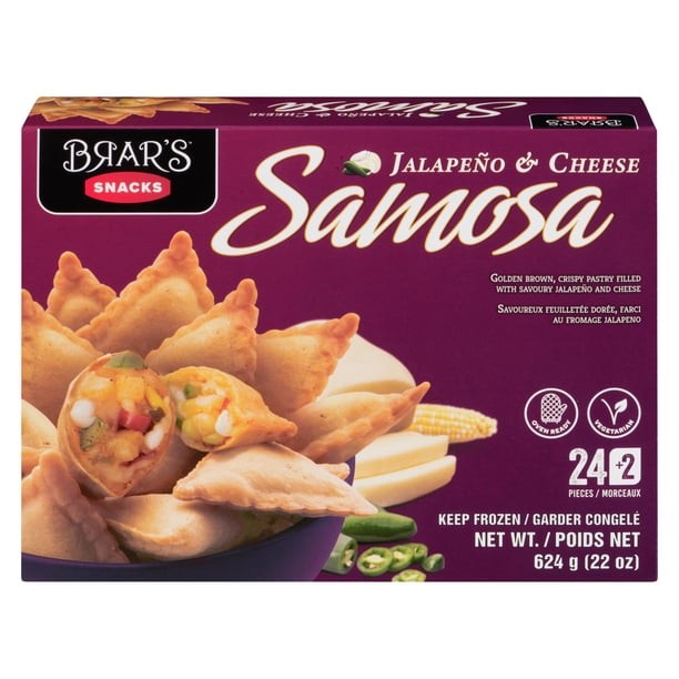 Brars Jal Cheese Samosa 624 GM