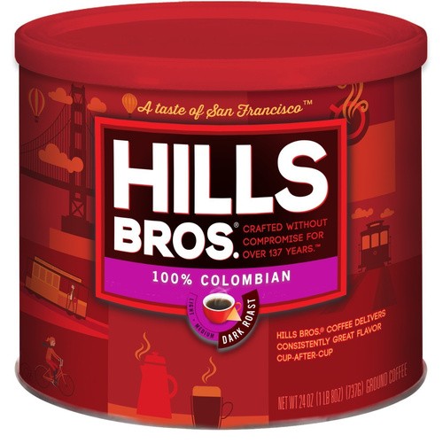 HILLS BROS COLMBIAN COFFEE 24 OZ