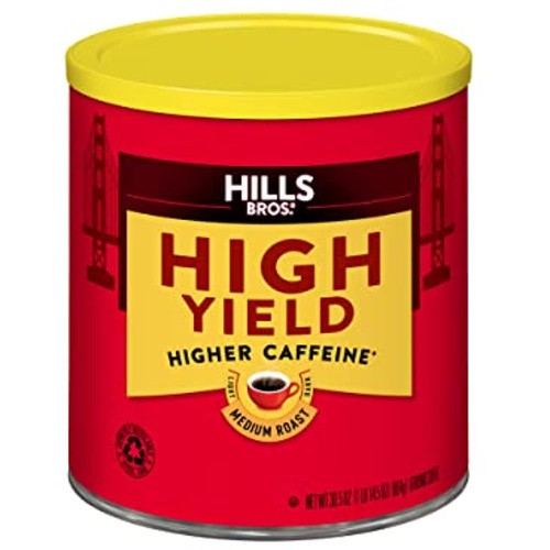 HILLS BROS HIGH YIELD COFFEE             30.5 OZ