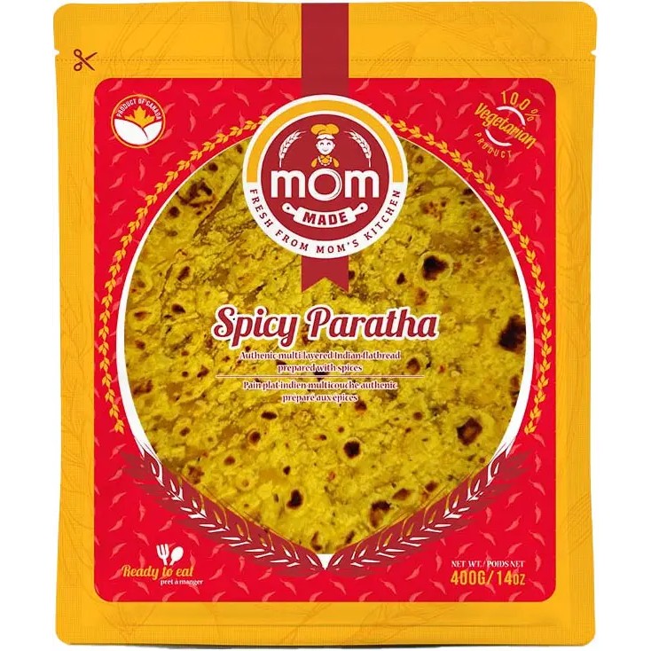 MOM MADE SPICY PARATHA 425 GM