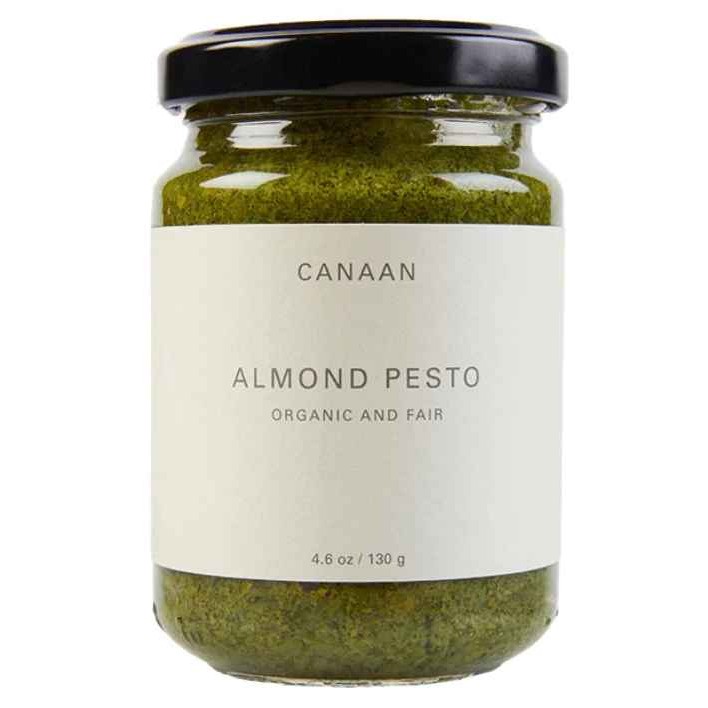 CANAAN ALMOND PESTO ORGANIC AND FAIR 0.29 Lbs