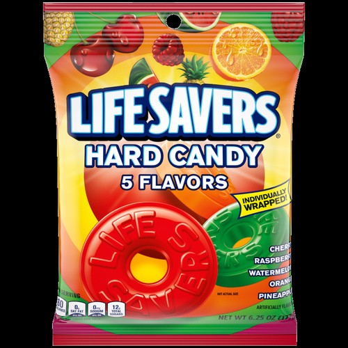 Life Savers 5 Flavor Hard Candy 6.25 OZ