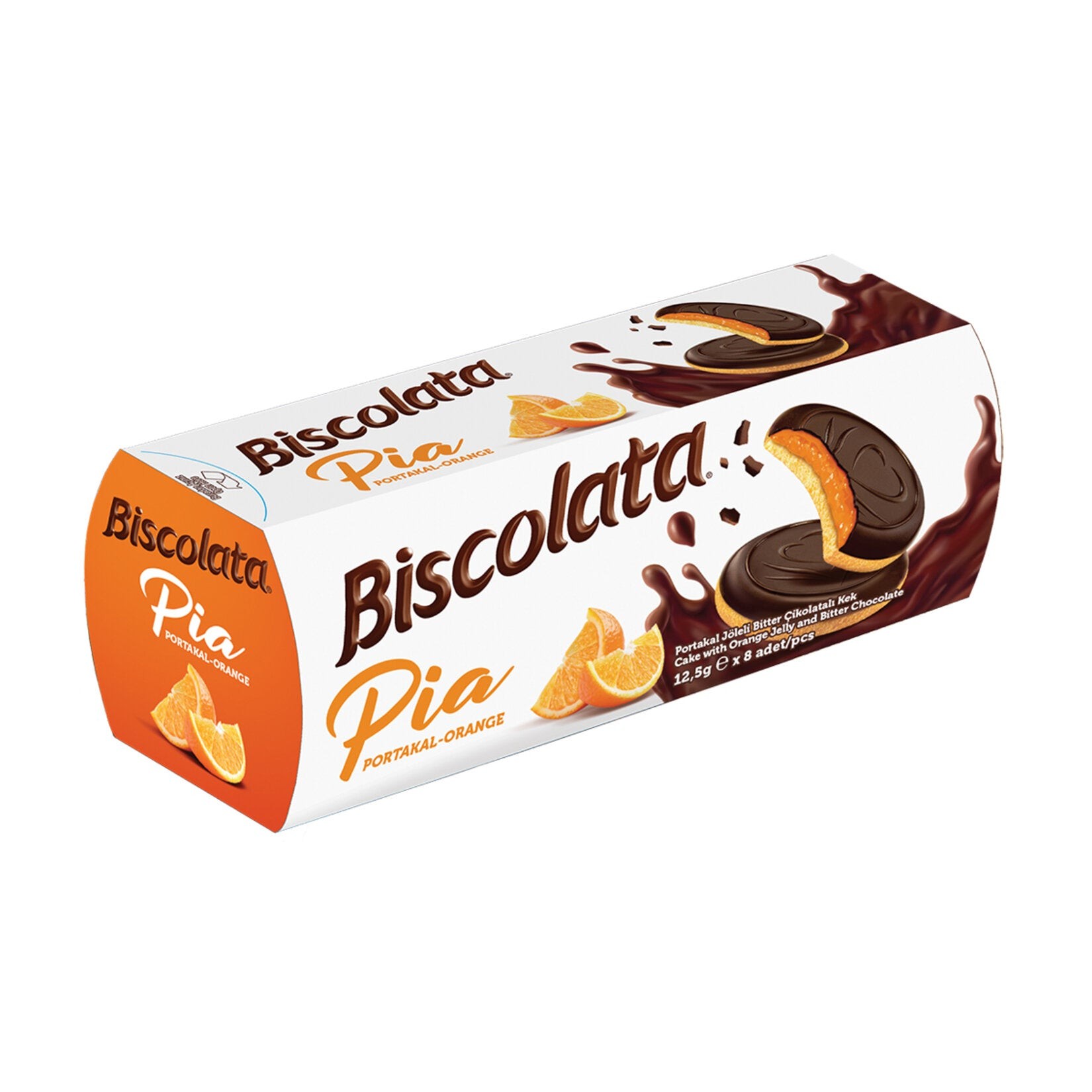 Biscolata Pia Orange 100 GM