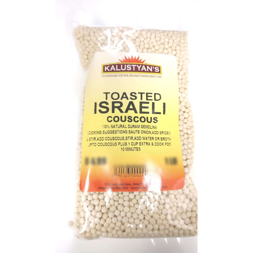 KALUSTYANS TOASTED ISRAELI COUSCOUS 1 Lbs