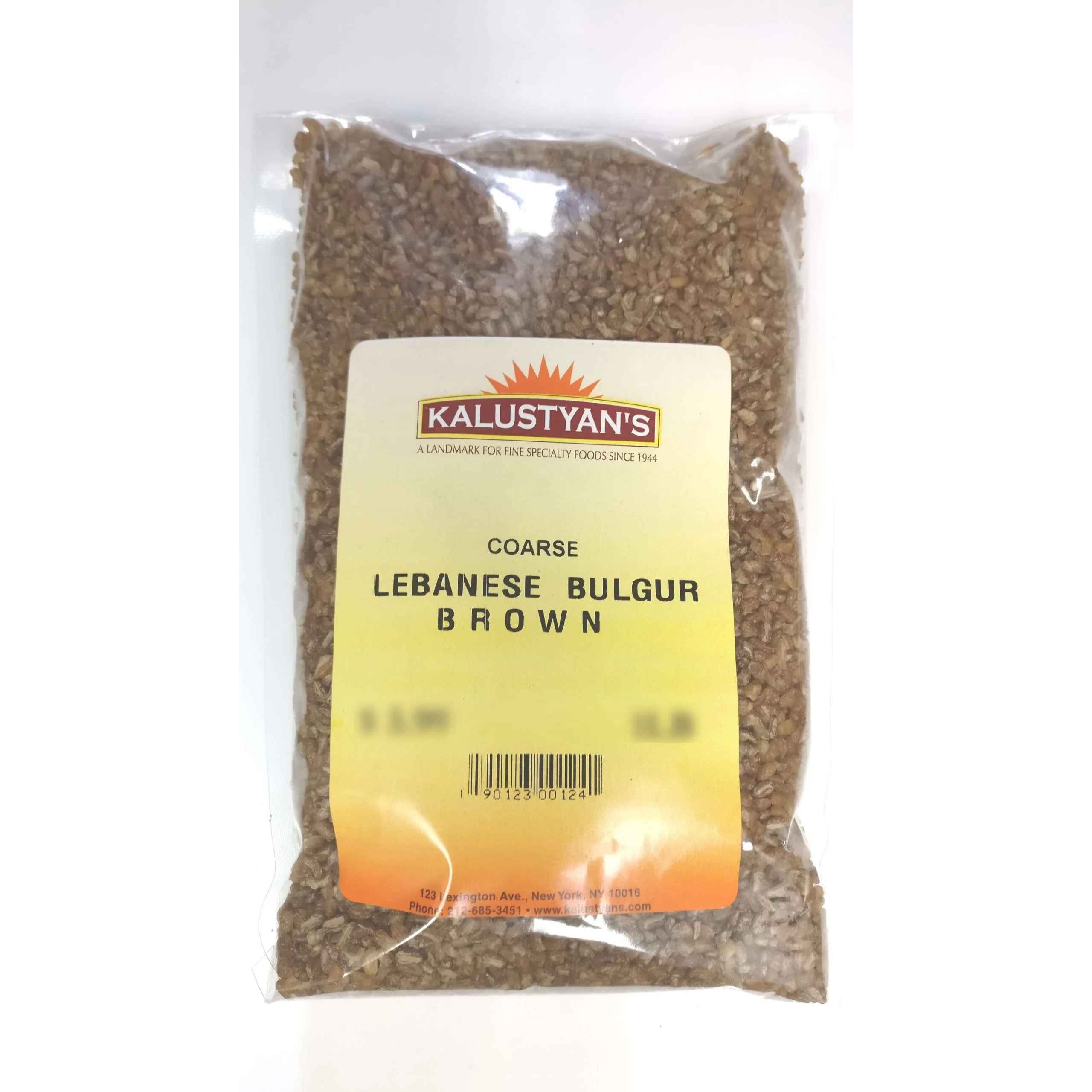 KALUSTYANS BROWN LEBANESE BULGUR FINE 2 Lbs