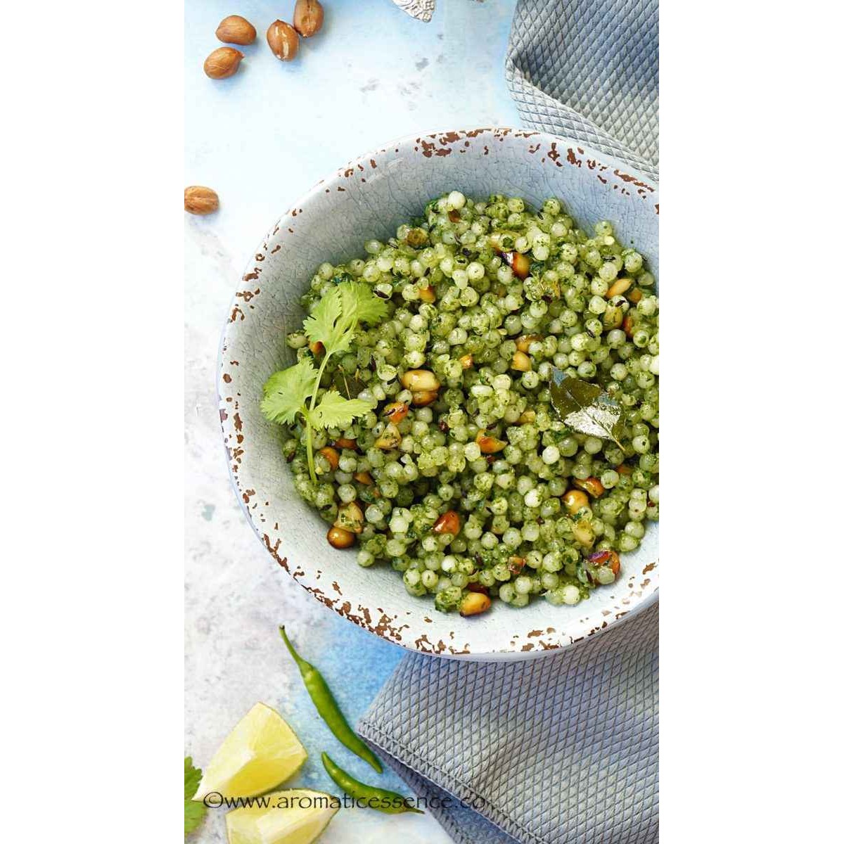 KALUSTYANS GREEN TAPIOCA PEARLS 2 Lbs