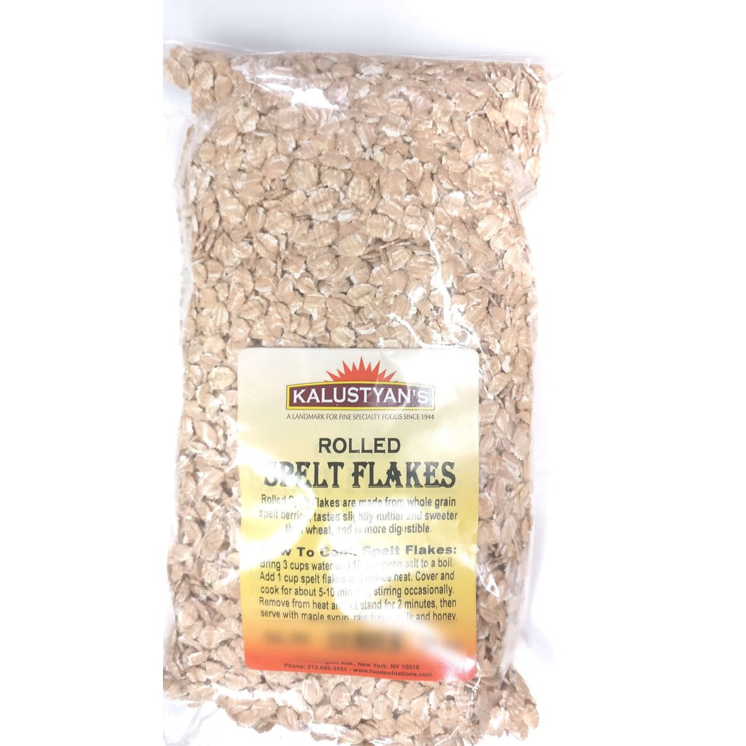 KALUSTYANS ROLLED SPELT FLAKES 1 Lbs
